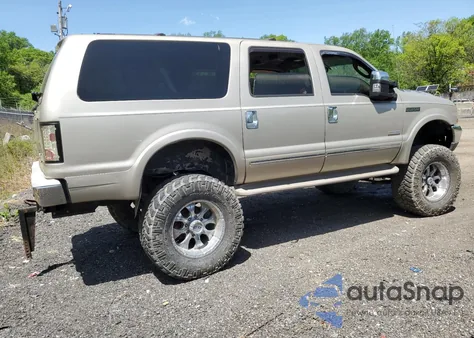 2004 Ford Excursion Limited z USA, uszkodzony, nr VIN 1FMSU43P44EC04527